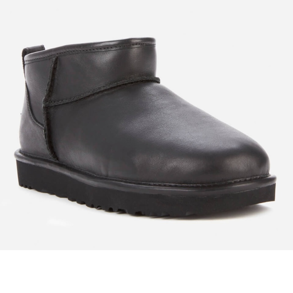 New in the box Ultra mini black leather Uggs
